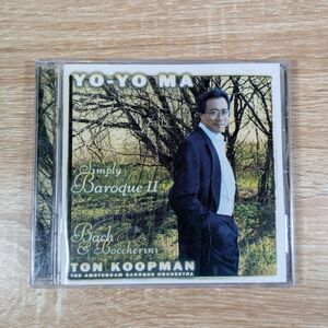 Yo-Yo Ma Simply Baroque II CD Bach Boccherini Ton Koopman Sony Classical